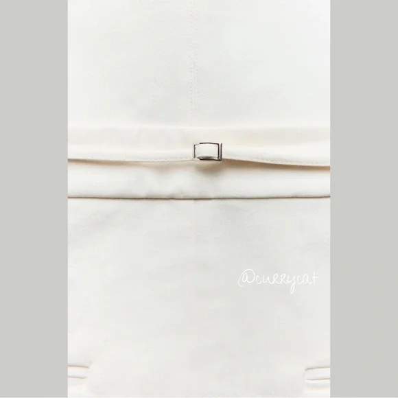 Zara BELTED FITTED DRESS - Picture 6 of 9